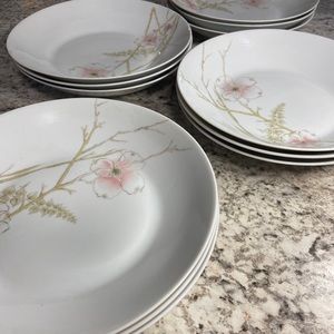 Rosenthal_ Germany China Floral Large Soup Bowls